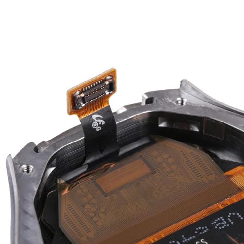 LCD-Bildschirm-Digitalisierer mit Rahmen Samsung Galaxy Gear S2 SM-R720 (Weiß)