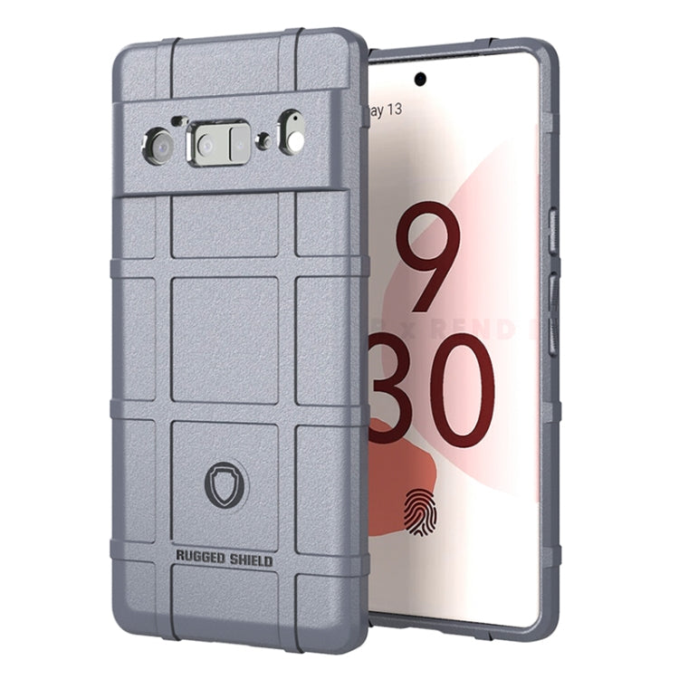Para Google Pixel 6 Pro Cobertura completa TPU a prueba de choques (gris)