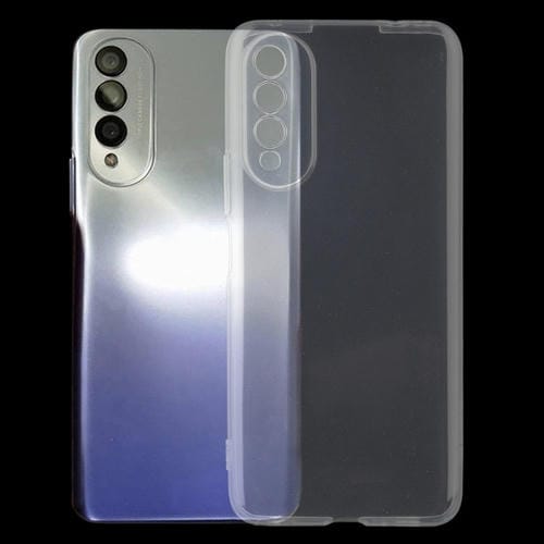 Para Honor X20 SE 0.75mm Funda protectora suave TPU transparente ultra delgada