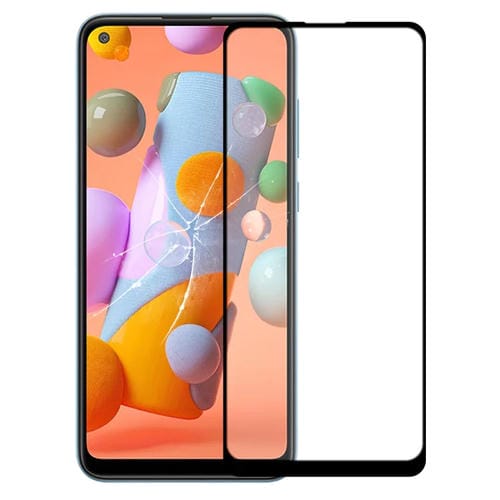 Front Screen Lens Outer Glass Samsung Galaxy A11 with Transparent OCA Adhesive