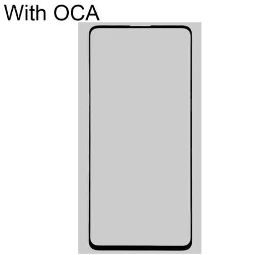 Ecrã Frontal Samsung Galaxy A52/S20 FE Lente Vidro Exterior com Adesivo OCA (Transparente)