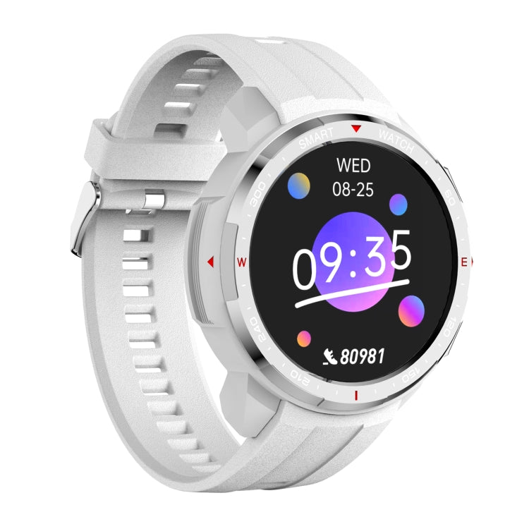 Reloj Inteligente Mt12 Pantalla TFT 1.28 Pulgadas Bluetooth Call 8G Memory (Plata)