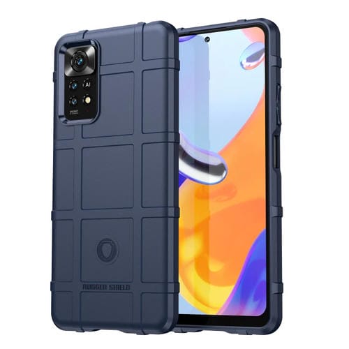 Para Xiaomi Redmi Note 11 Pro 4G/Redmi Note 11 Pro 5G Cobertura completa Global Case TPU a prueba de choques (azul)