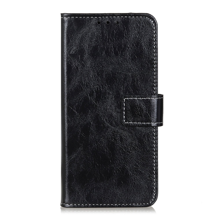 Para Samsung Galaxy M23 / F23 Retro Crazy Horse Texture Thebet Funda telefónica (Negro)