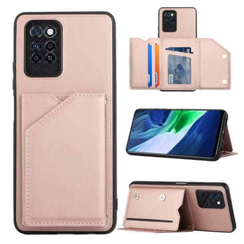 Para infinix nota 10 pro skin sentfre de PU + tpu + pc.