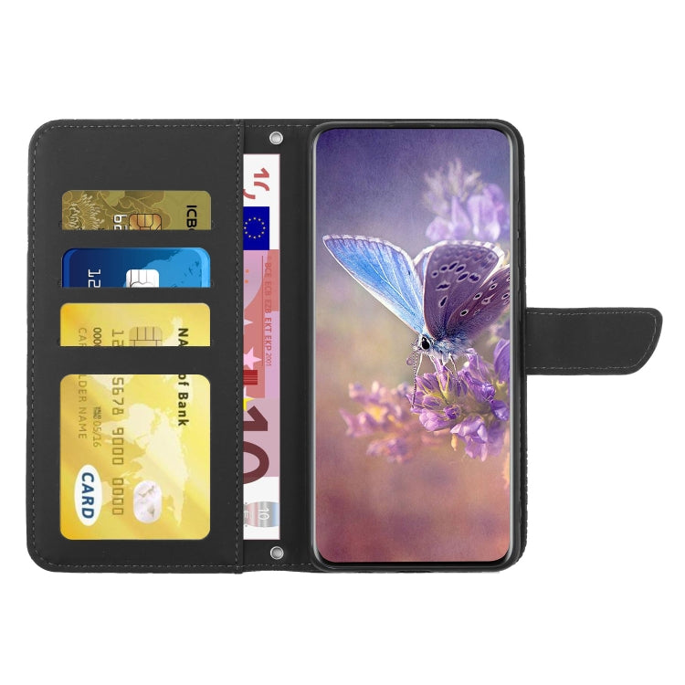 Skin para OnePlus Nord Ce 2 5G Butterfly Peony Foothip Fase (Negro)