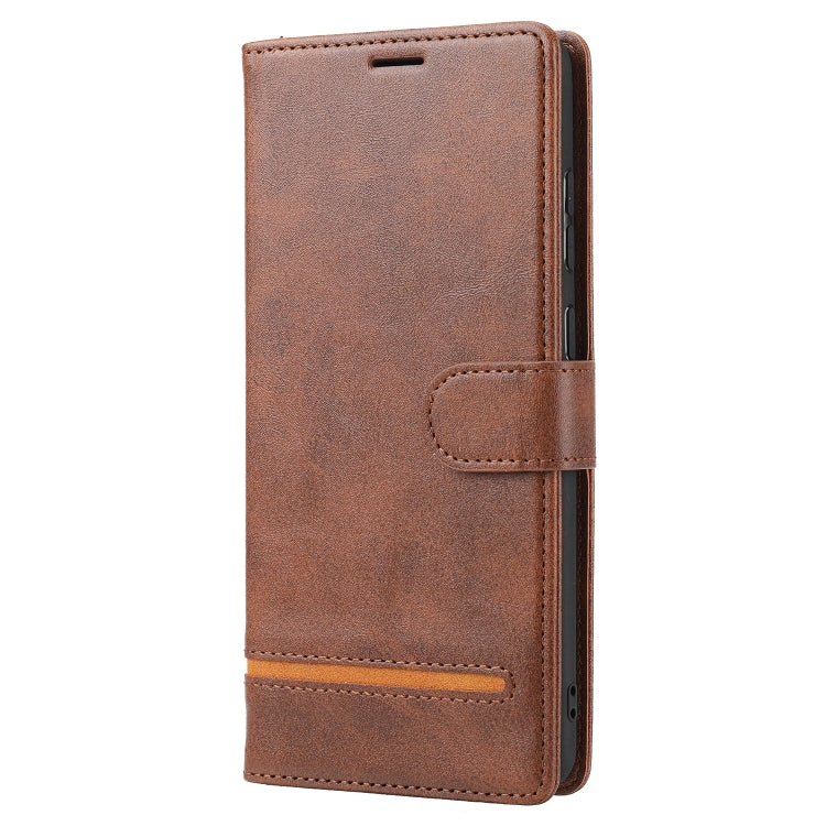 Para Samsung Galaxy S20 Case de cuero Flip de billetera Ultra Classic (marrón)