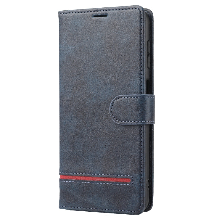 Para Samsung Galaxy S21+ 5G Classic Wallet Flip Leather Case (azul)