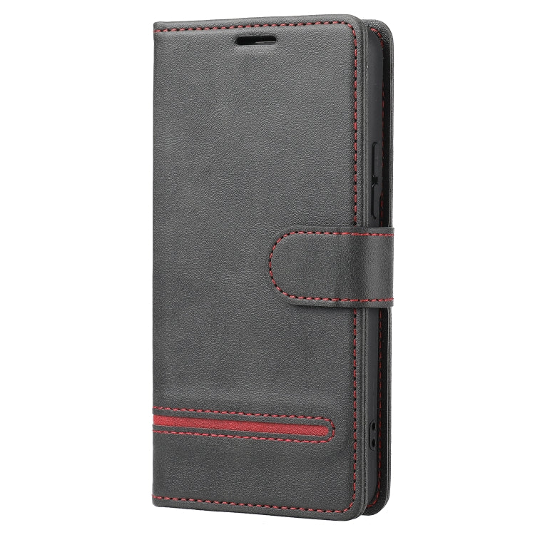 Para Samsung Galaxy S22 5G Classic Wallet Flip Leather Case (negro)