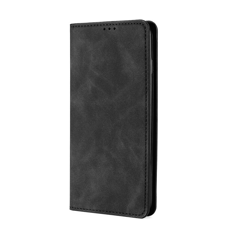 Funda Huawei Nova 9 Skin Feel Magnética Flip Horizontal de Piel (Negro)