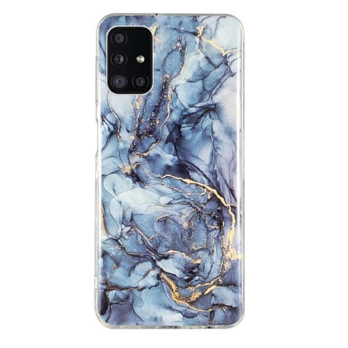 Funda para Teléfono Samsung Galaxy A51 IMD Marble Pattern TPU (Gris)
