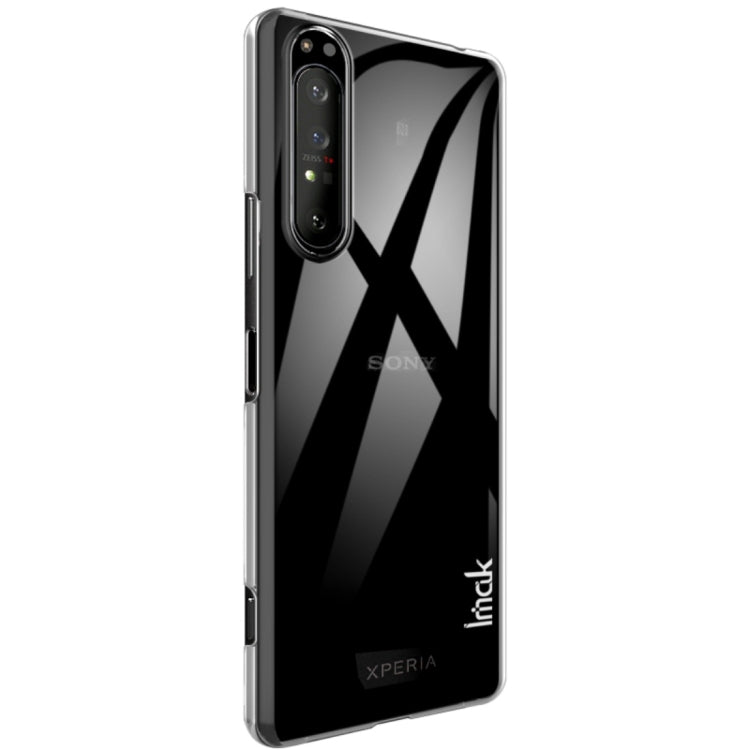 Para Sony Xperia 1 II IMAK Wing II Funda protectora Crystal Pro para PC resistente al desgaste
