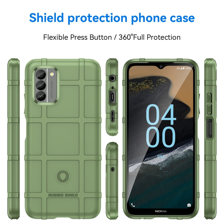 Para Nokia G400 5G Cobertura completa Funda de teléfono TPU a prueba de golpes (Verde)