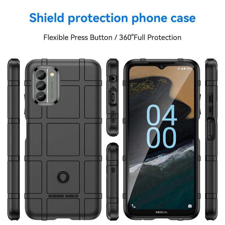 Para Nokia G400 5G Cobertura completa Funda de teléfono TPU a prueba de golpes (Negro)