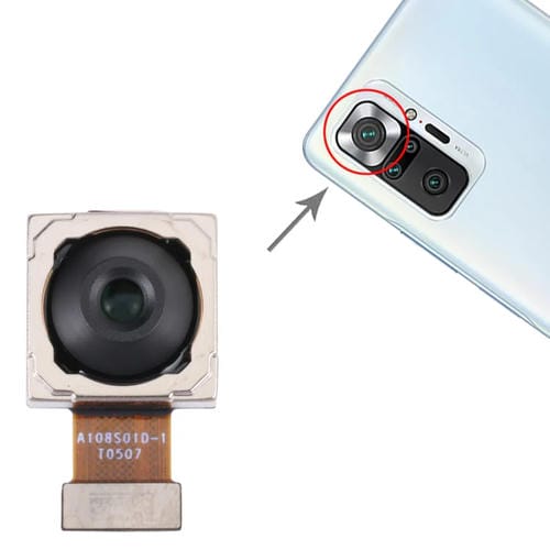 Para Xiaomi Redmi Note 10 Pro 4G/Note 10 Pro Max/Note 10 Pro India Cámara trasera