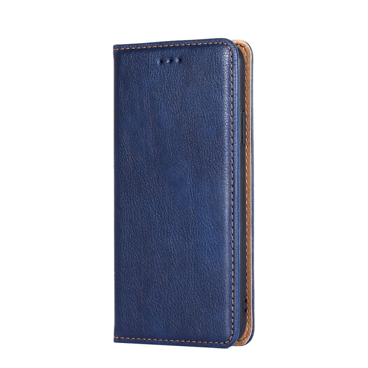 Estuche para Huawei Enjoy 60 Pro / Nova 11I de Cuero Magnético con Aceite Brillante (Azul)
