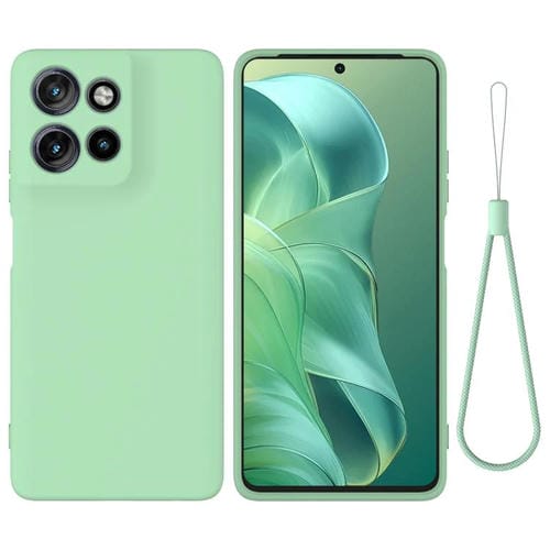 Funda Silicona Líquida Motorola Moto G Power 2025 a Prueba de Golpes (Verde)