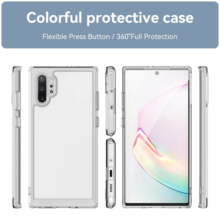 Para Samsung Galaxy Note10+ 5G Candy Series TPU Phone Case (Transparente)