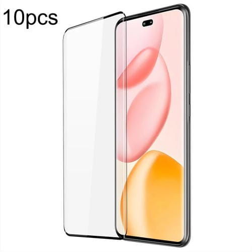 Para Honor 400 Pro Global 160,8 mm 10 piezas DUX DUCIS 0,33 mm 9H Película de vidrio templado de alúmina media