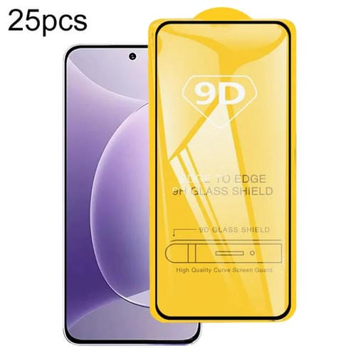 Película de Vidrio Templado 9D con Pegamento Completo para Honor 400/400 Lite (25 Unidades)