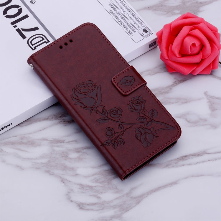 Funda para Teléfono Samsung Galaxy A35 Cuero Pu con Tapa en Relieve (Marrón)