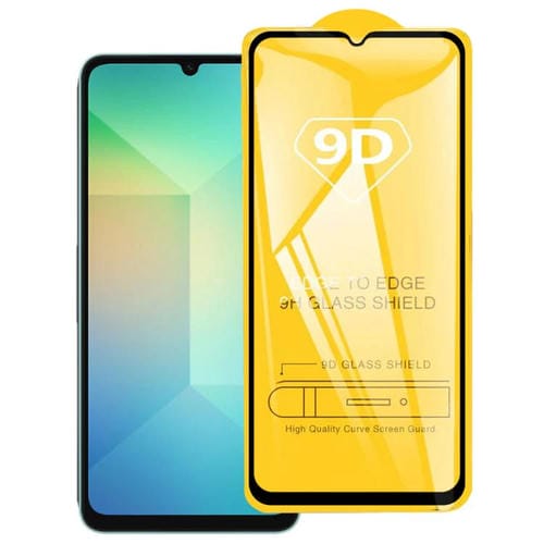 PelĂcula de Vidrio Templado 9D Samsung Galaxy A06 5G con Pegamento Completo