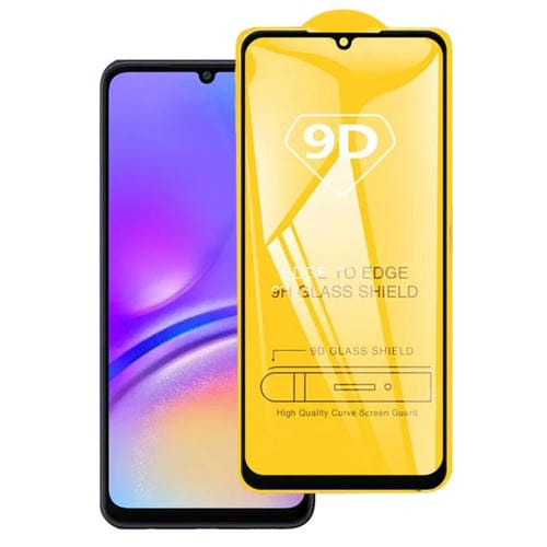 PelĂcula de vidrio templado con pegamento completo 9D para Samsung Galaxy A07 4G