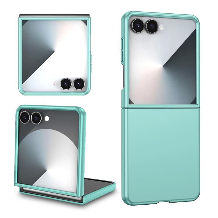 Funda plegable Armor para Samsung Galaxy Z Flip7 5G (azul cielo)