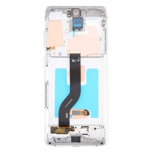 Écran OLED LCD Samsung Galaxy S20+ 4G/5G SM-G985/986 avec Cadre (Argent)