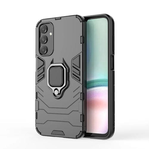 Funda Protectora para Samsung Galaxy A15 PC + TPU a Prueba de Golpes con Soporte de Anillo Magnético (Negro)