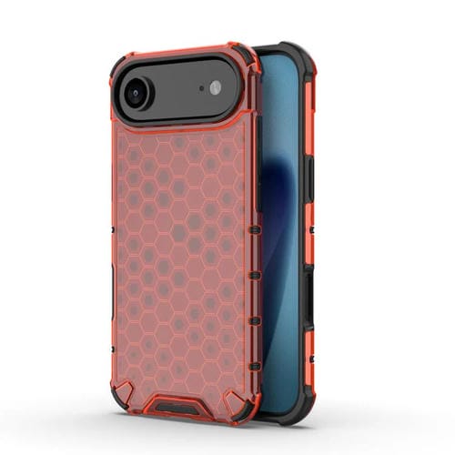 Funda antigolpes Honeycomb para iPhone 17 Air (roja)