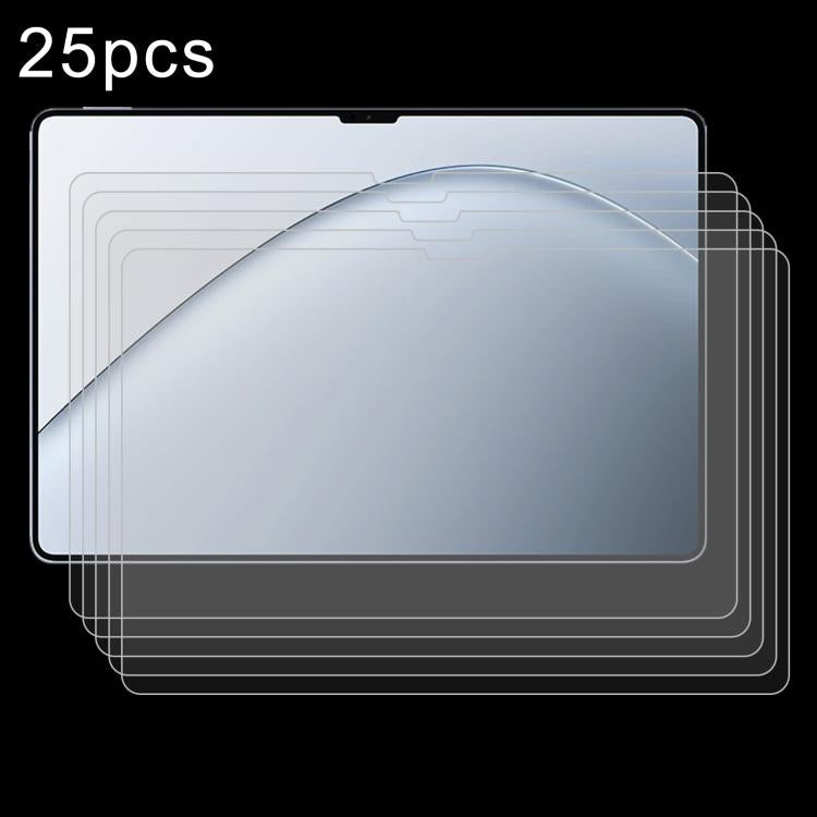 Película de vidrio templado a prueba de explosiones para Xiaomi Pad 7 Ultra (25 unidades, 9H, 0,3 mm)