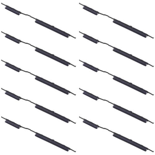Boutons d'alimentation et de volume Samsung Galaxy A21s SM-A217 (10 pièces) (Noir)