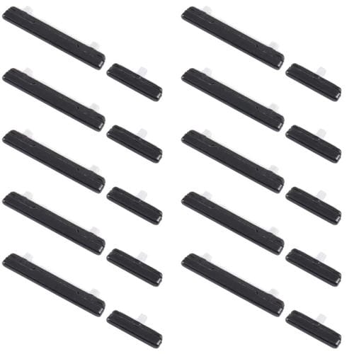 Botões de Energia e Volume Samsung Galaxy S21 Ultra 5G SM-G998 (10 Peças) (Preto)