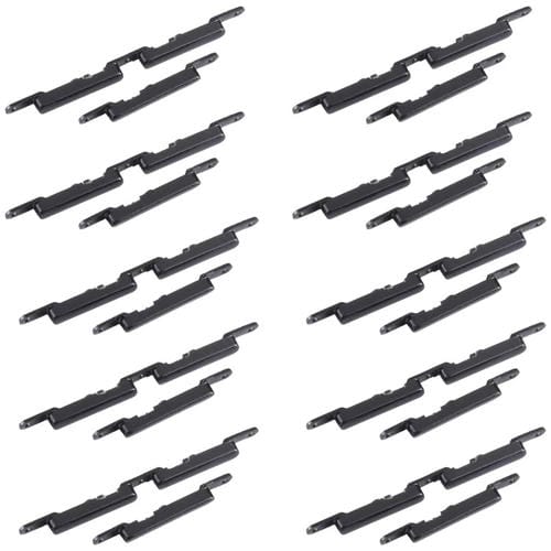 Pulsanti di accensione e volume Samsung Galaxy M10s SM-M107 (10 pezzi) (Nero)