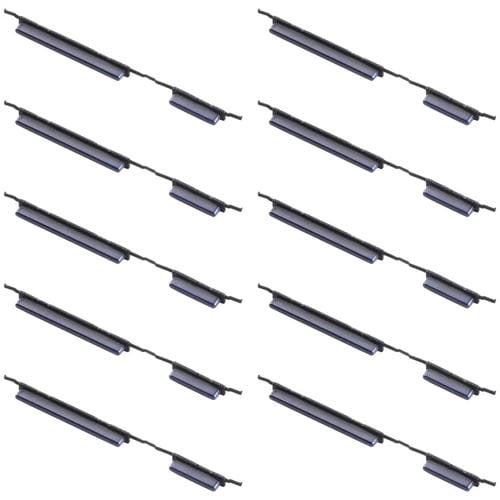 Power and Volume Buttons Samsung Galaxy A10 SM-A105 (10 Pieces) (Black)