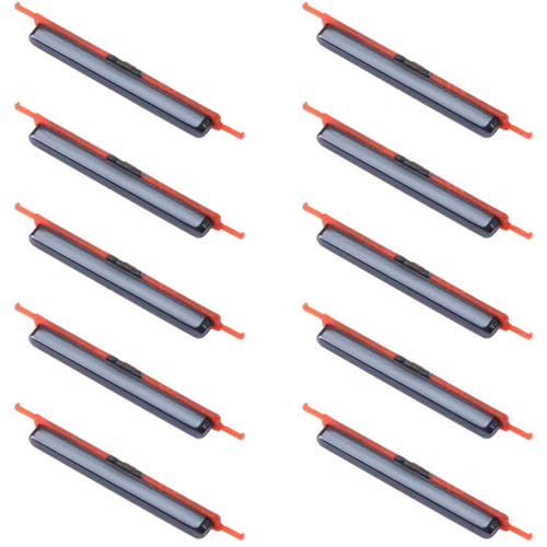 Ein- / Lautstärketasten Samsung Galaxy M22 SM-M225 (10 Stück) (Schwarz)