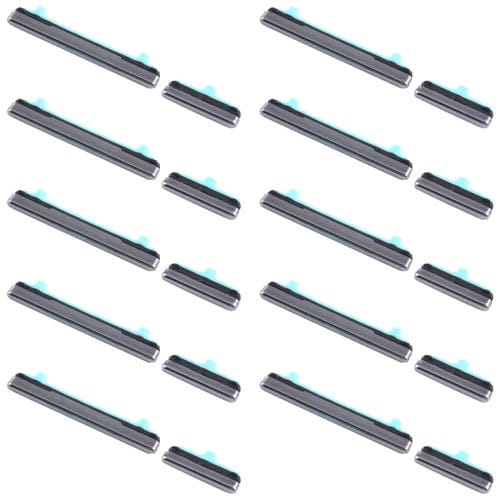 Botão de Energia e Volume Samsung Galaxy S20 Ultra SM-G988 (10 Peças) (Cinza)