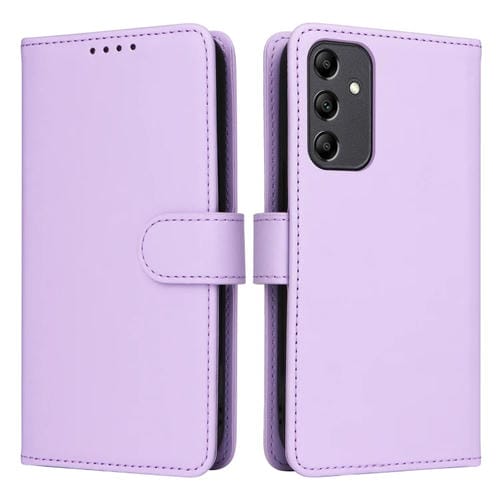 Funda de telĂ©fono Betopnice Bn-005 para Samsung Galaxy A15 2 en 1 Cuero Genuino de ImitaciĂłn Desmontable (PĂșrpura Claro)