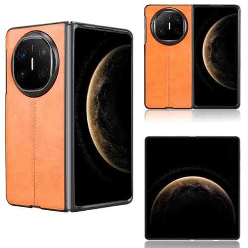 Funda Trasera Huawei Mate X6 con Estampado de Vaca (Amarilla)