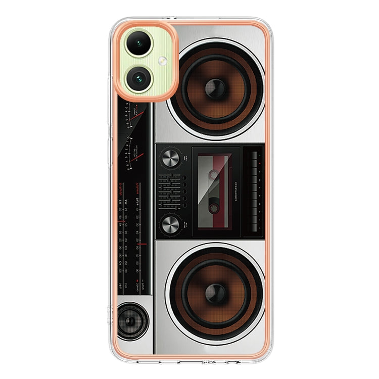 Caja de Teléfono Samsung Galaxy A05 Imd Doble Cara Mármol Galvanizado (Radio Retro)