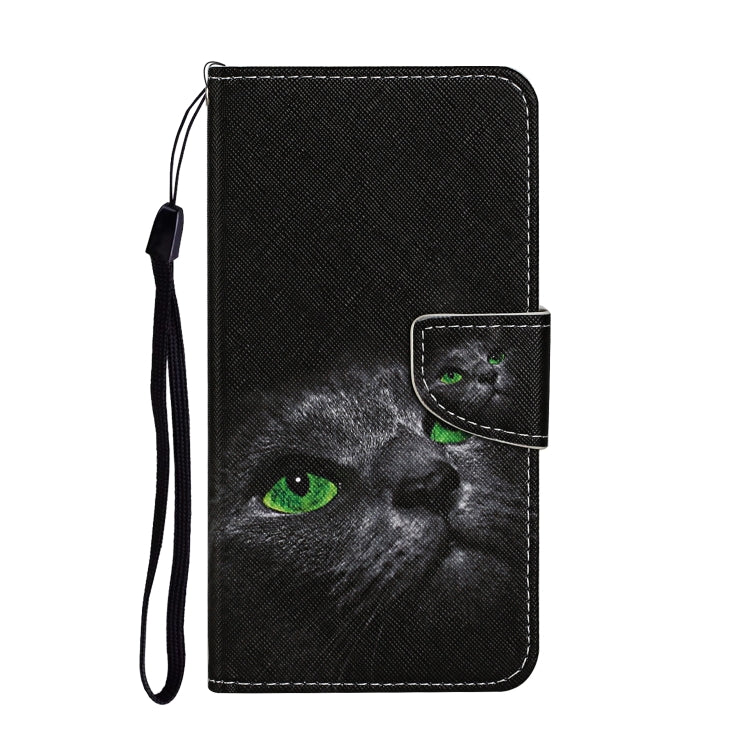 Estuche de Cuero Samsung Galaxy Note 20 con Tapa Horizontal Patrón Gato de Dibujos Animados