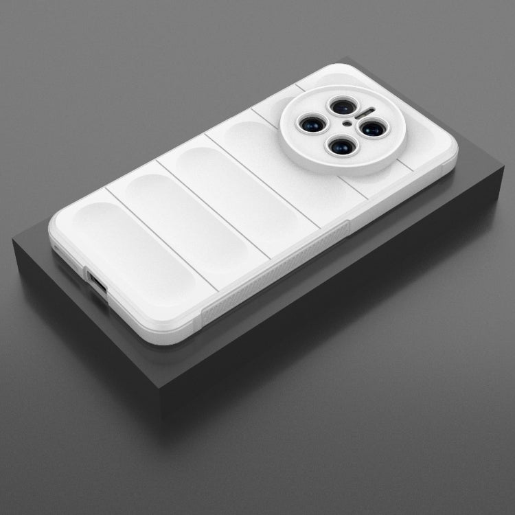 Funda TPU + Franela Huawei Mate 70 5G con ProtecciĂłn MĂĄgica (Blanca)