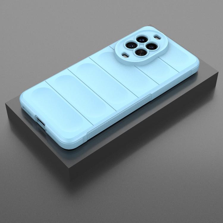 Funda de TPU + franela Magic Shield para Huawei nova 14 Pro 5G (azul claro)