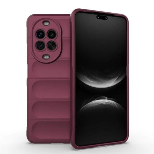 Funda de TPU + franela Magic Shield para Huawei nova 14 Pro 5G (rojo vino)