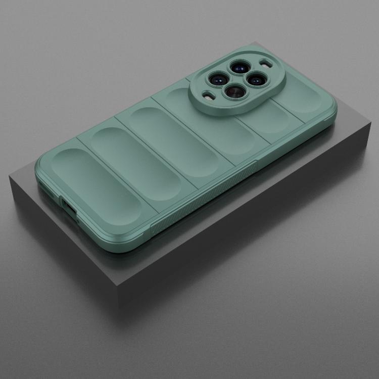 Funda de TPU + franela para Huawei nova 14 Ultra Magic Shield (verde oscuro)