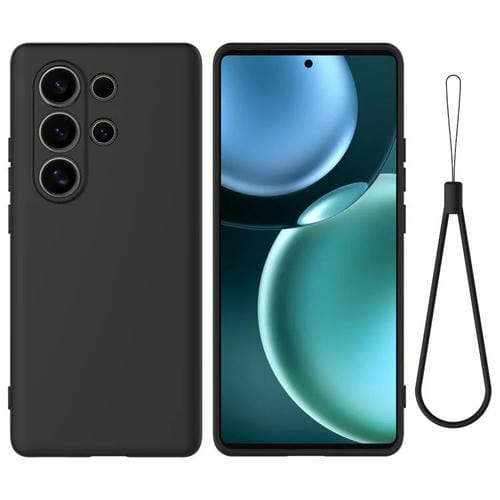 Funda Silicona Líquida Itel S25 Cobertura Total (Negra)