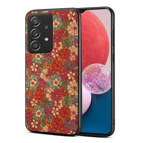 Funda para Teléfono Samsung Galaxy A13 Four Seasons Flower Language TPU (Rojo Verano)