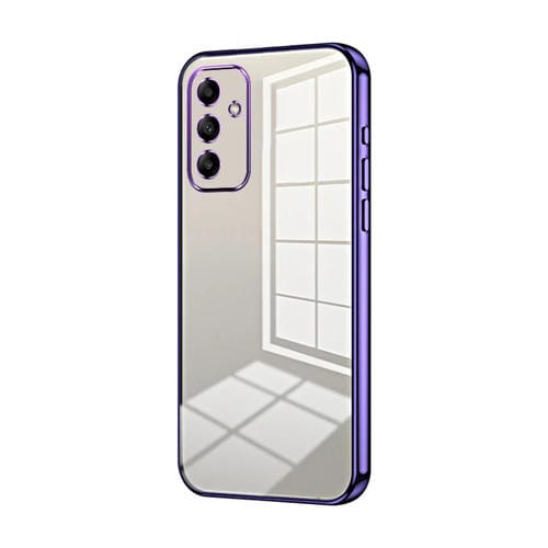 Funda para TelĂ©fono Samsung Galaxy A05S con Orificio Fino y Revestimiento Transparente (PĂșrpura)