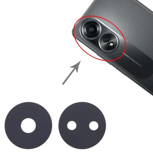 Lenti della fotocamera posteriore Oppo A98 5G CPH2529 (10 unità)